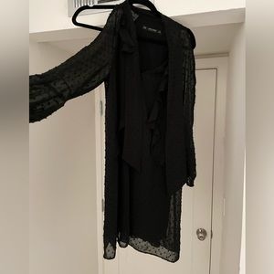 Zara black dress